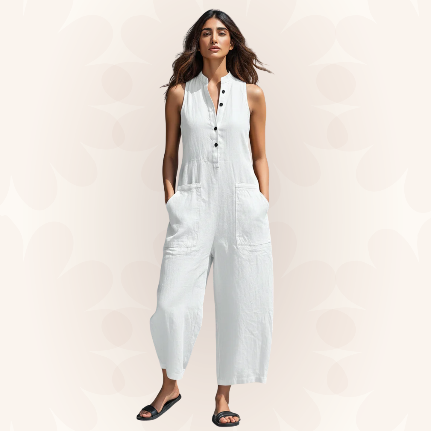 Martha | Elegant Sleeveless Jumpsuit