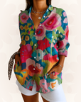 Delaney | Colorful Pattern Blouse