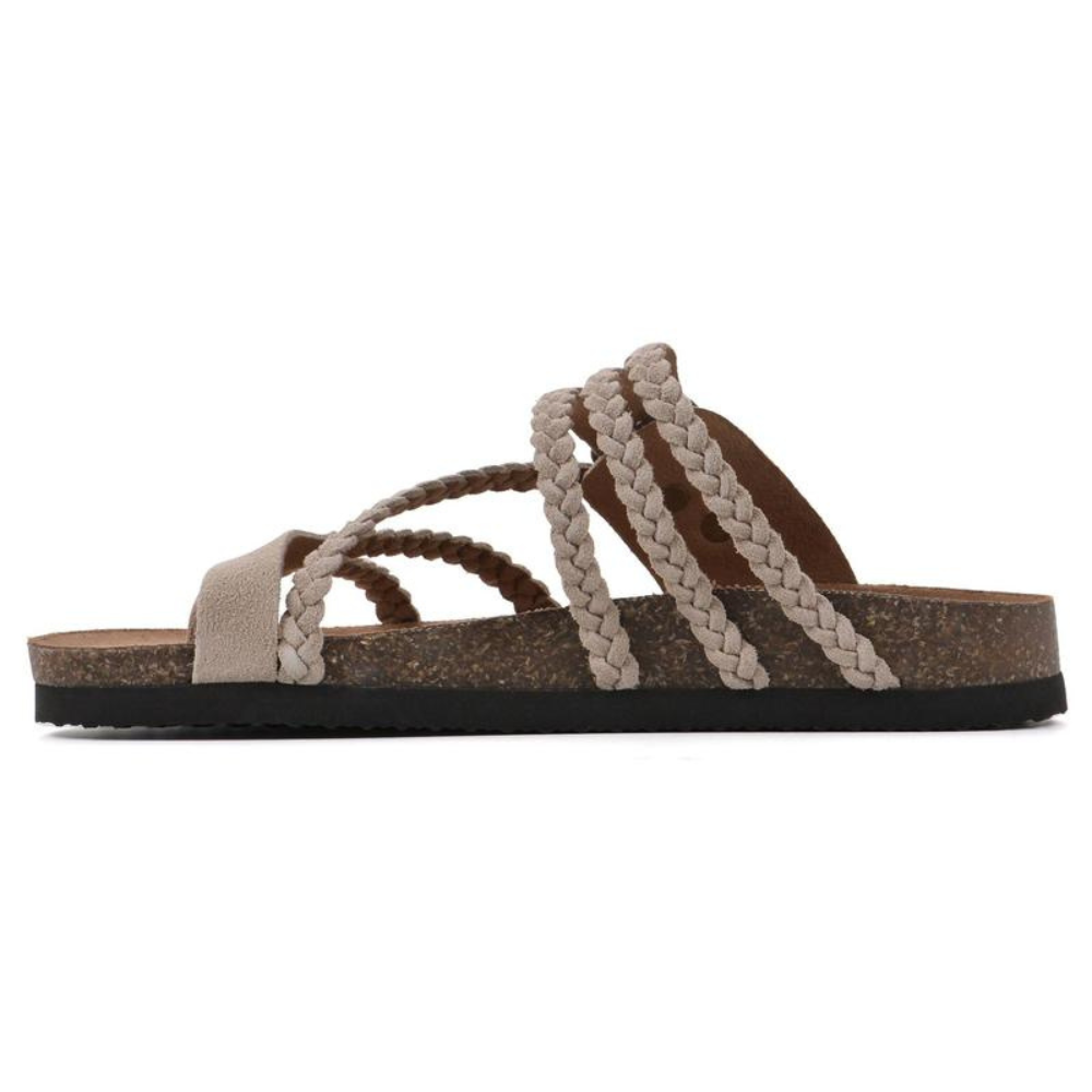 Samantha - Elegant Braided Sandals