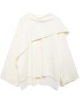 Chloe | Women Elegant Draped Cape Coat