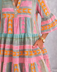 NOVA | Vibrant Midi Dress with Airy Comfort for the Weekend