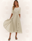 Lily | Women’s Summer A Line Midi Dress