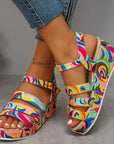 Allison | Platform Ankle Strap Sandals