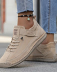 Gisela - Comfortable orthopedic shoes with leather effect