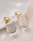 Acrylic Teardrop Earrings