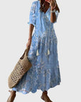 Amalia™ | Boho Vintage Summer Dress