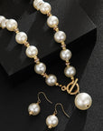 Chunky Pearl Necklace Set