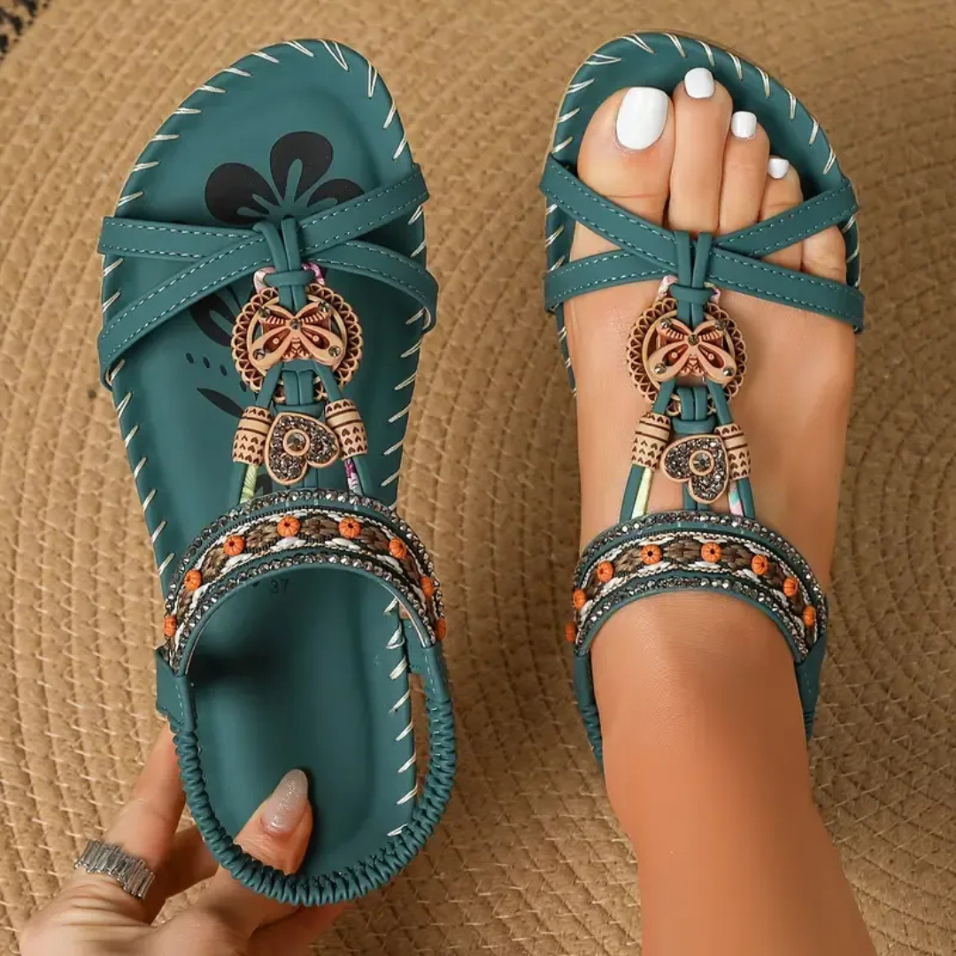 Nadia – Orthopedic sandals in Ibiza style for comfort and elegance