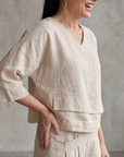 River | Layered Top Wide Leg Set