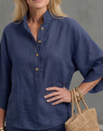 Amity | Button Front Relaxed Tunic Trouser Set