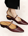Linda | Genuine Leather Mules