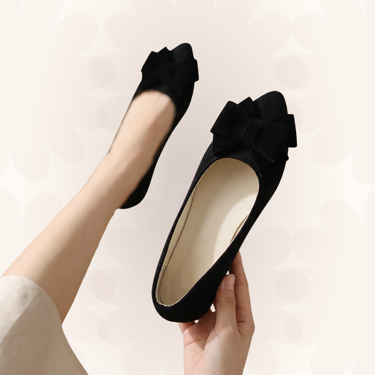 Brielle | Bellezza Bow Comfort Flats