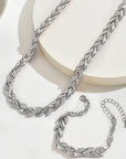Set Fishbone Crystals