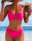 Solid Bikini Halter