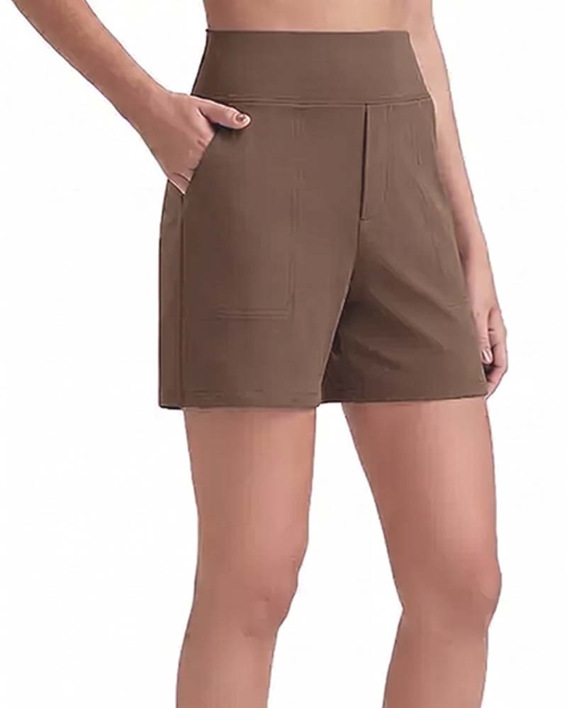 Rachel | High Waist Comfortable Shorts