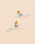 Cartoon Bird Earrings