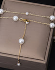 Elegant Sky Pearl Necklace
