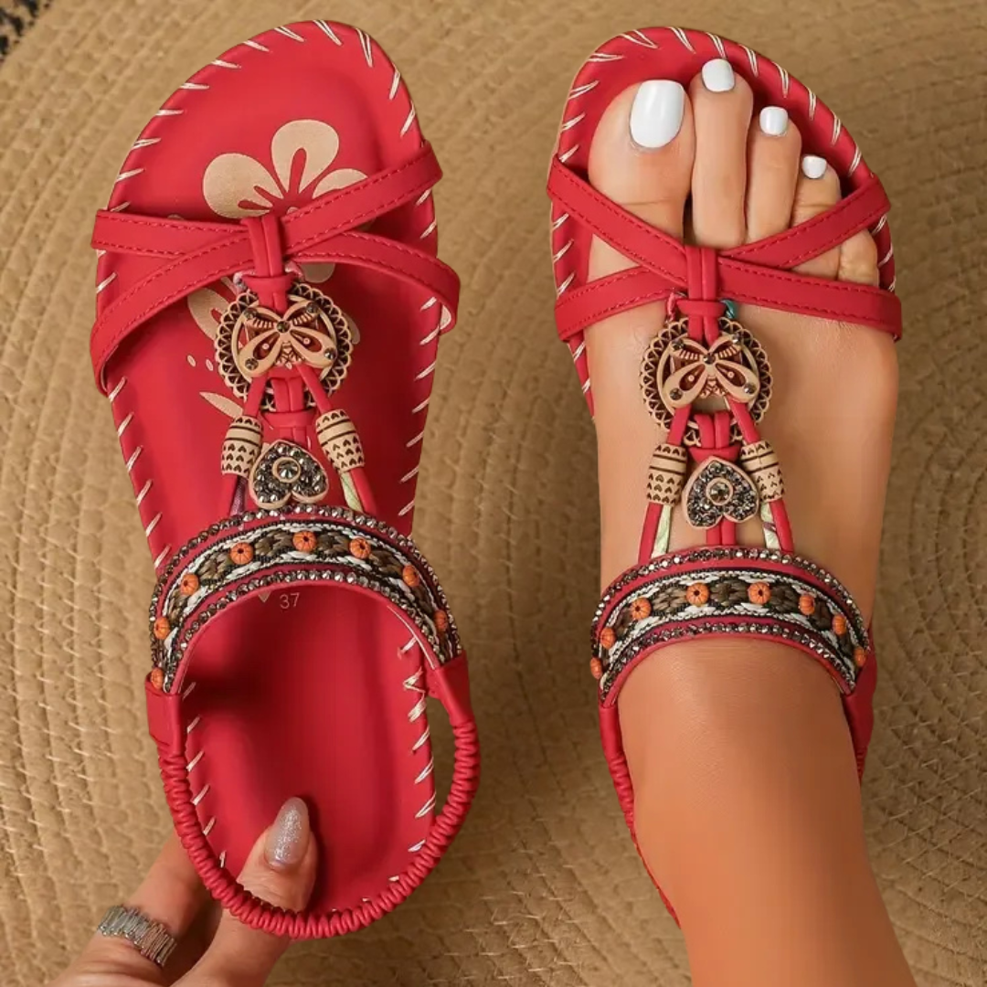 Nadia – Orthopedic sandals in Ibiza style for comfort and elegance