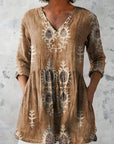 Everly | Long Blouse with V-Neck