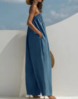 Madison | Denim Wide-Leg Jumpsuit