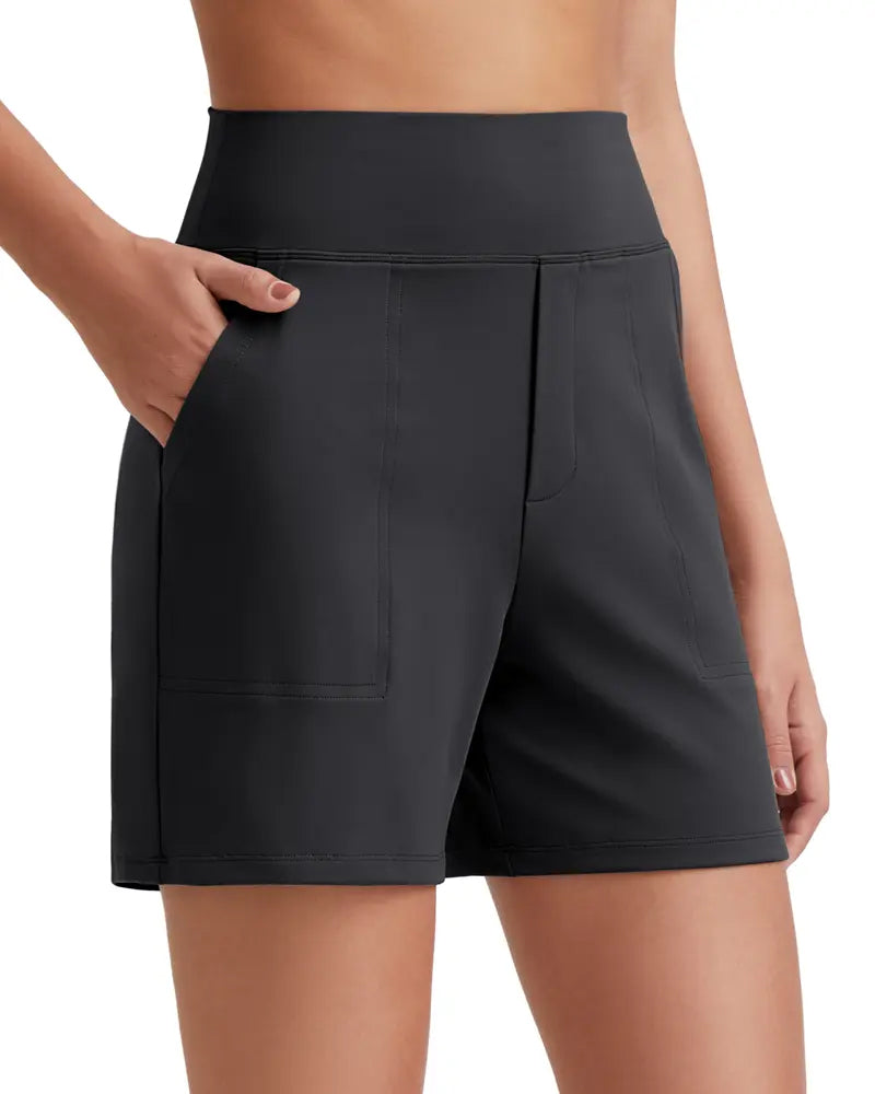 Rachel | High Waist Comfortable Shorts