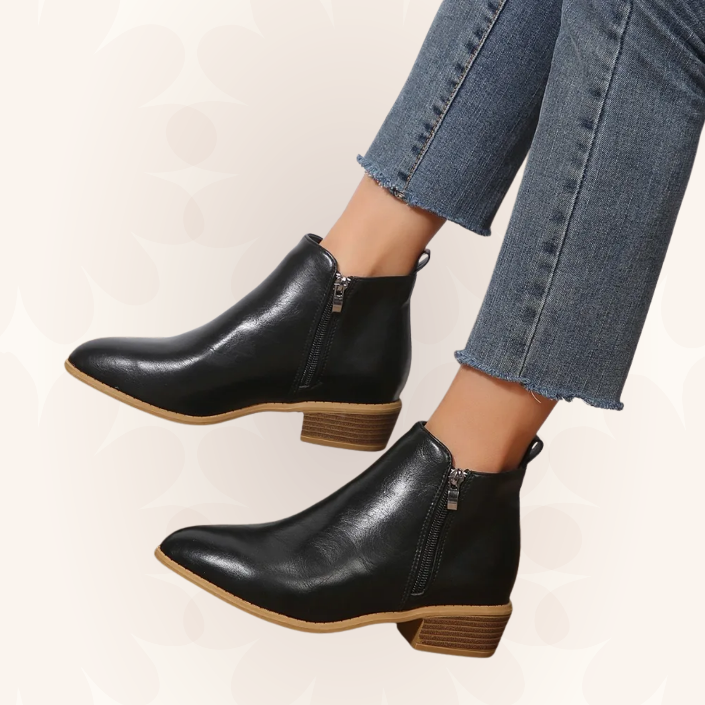 Ella | Women Spring Casual Side-Zip Ankle Boots