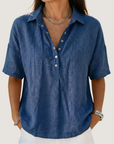 Willow | Blouse with Collar and Button