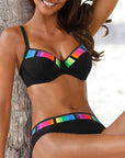 Split Bikini with Gradient Color