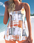 Paige | Vibrant Floral Tankini Set