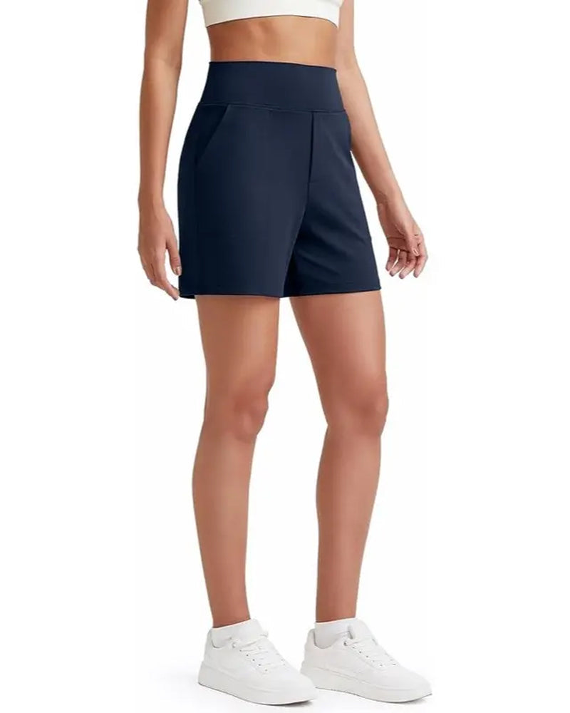 Rachel | High Waist Comfortable Shorts