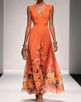 Fiona | Women Floral Print Wedding Guest Dress