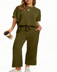 JULIE™ – Women's Oversized Cropped Lounge Set