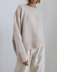 Joanna | Women’s Winter Oversized Knit Pullover Sweater