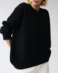 Joanna | Women’s Winter Oversized Knit Pullover Sweater