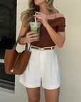 Marloes - Stylish High Waist Shorts