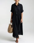 Lysandra™ - Flowing Summer Shirt Dress