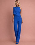 Ariella | Sleeveless Jumpsuit with Wide Legs