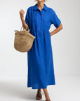 Lysandra™ - Flowing Summer Shirt Dress
