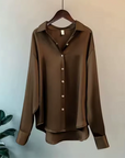 Lauren | Women Classic Button Down Elegant Blouse