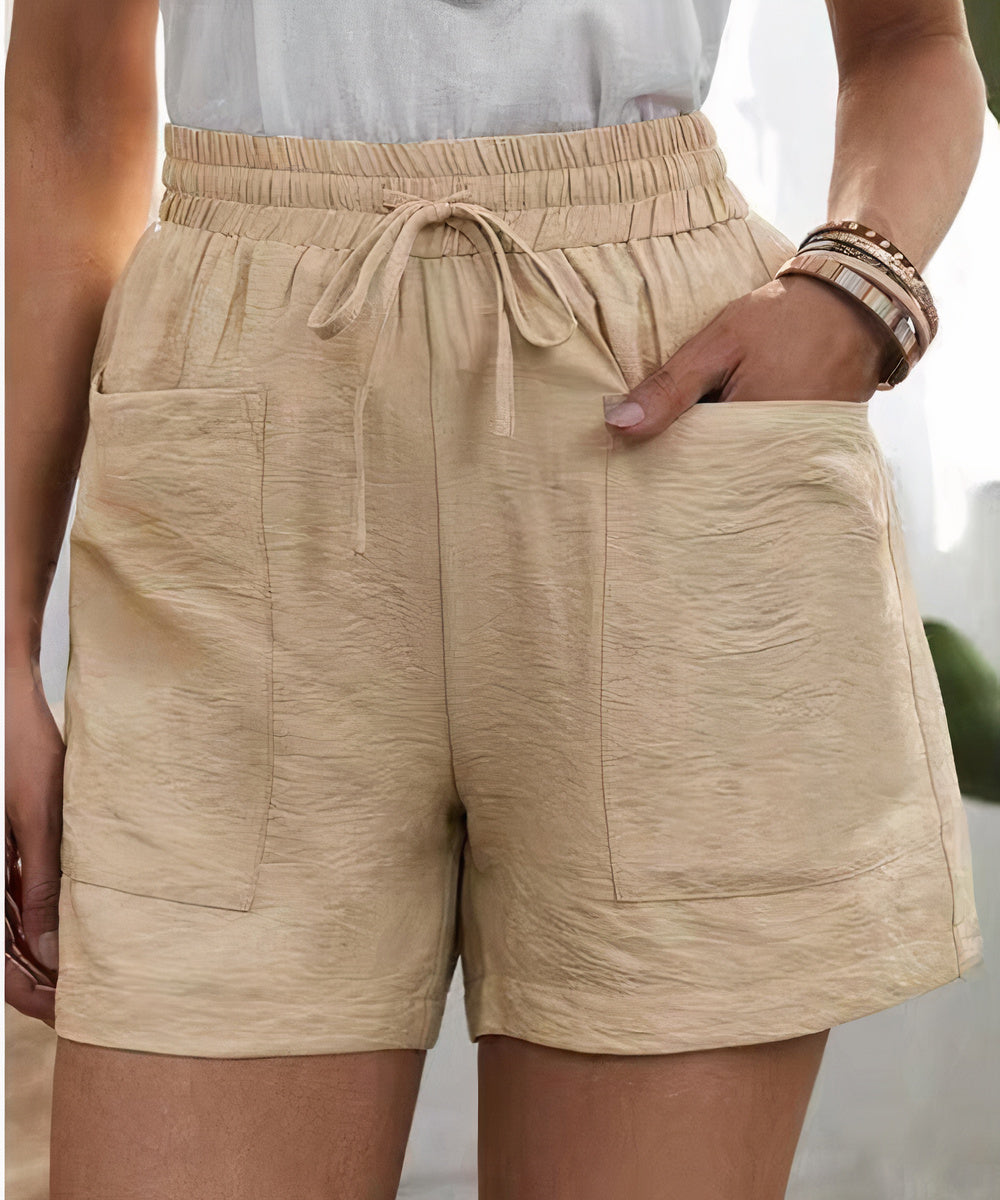 Daphne - Airy Paperbag Shorts