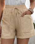 Daphne - Airy Paperbag Shorts