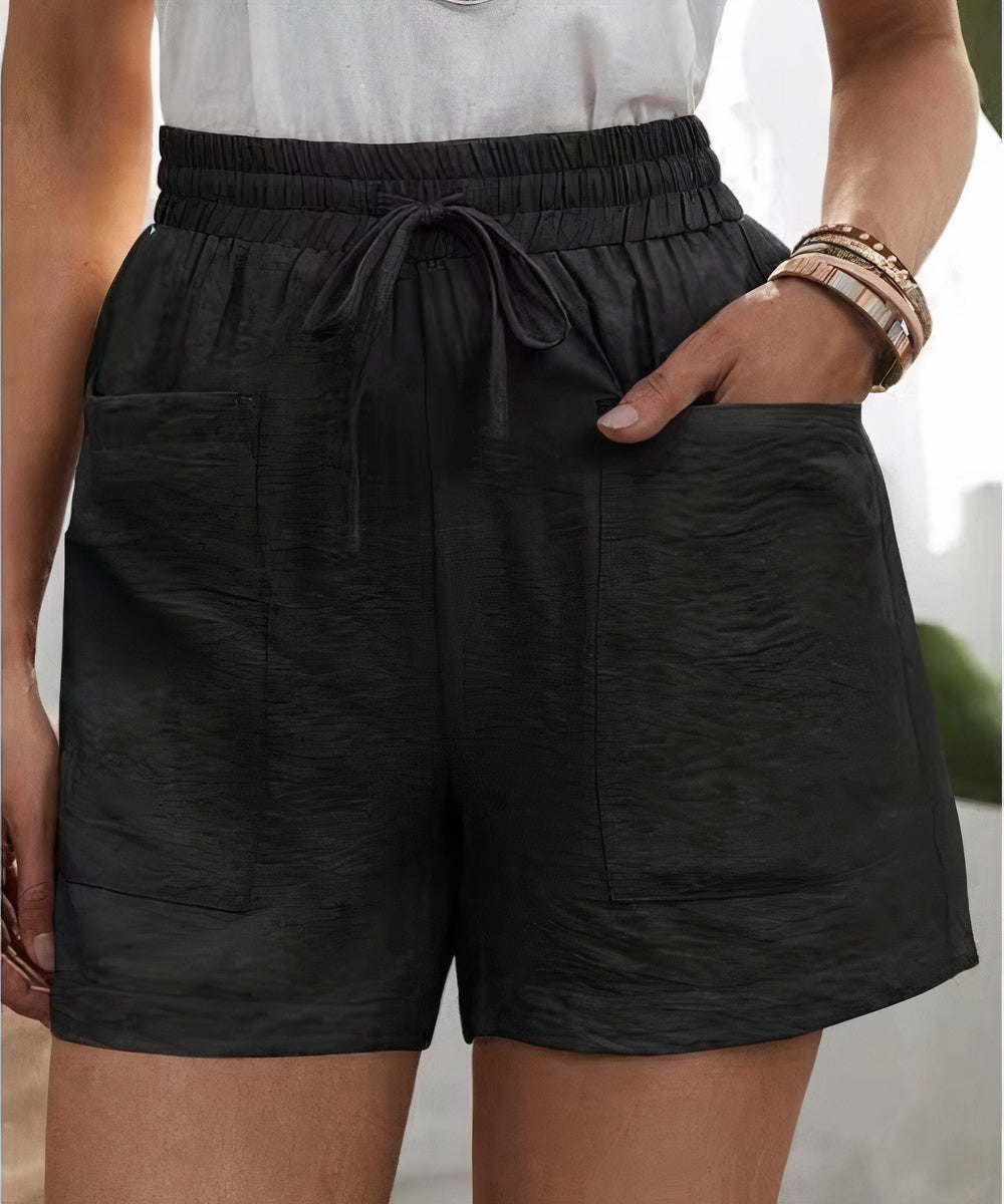 Daphne - Airy Paperbag Shorts