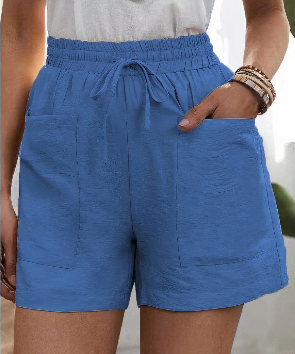 Daphne - Airy Paperbag Shorts