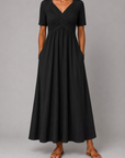 Scarlett | Elegant A-line Midi Dress