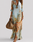 Charlotte | Elegant Mediterranean Blouse Dress
