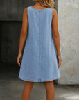 Lisa | Casual Denim Overall Dress