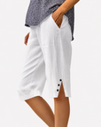 Esther - Comfortable Bermuda Shorts with Details