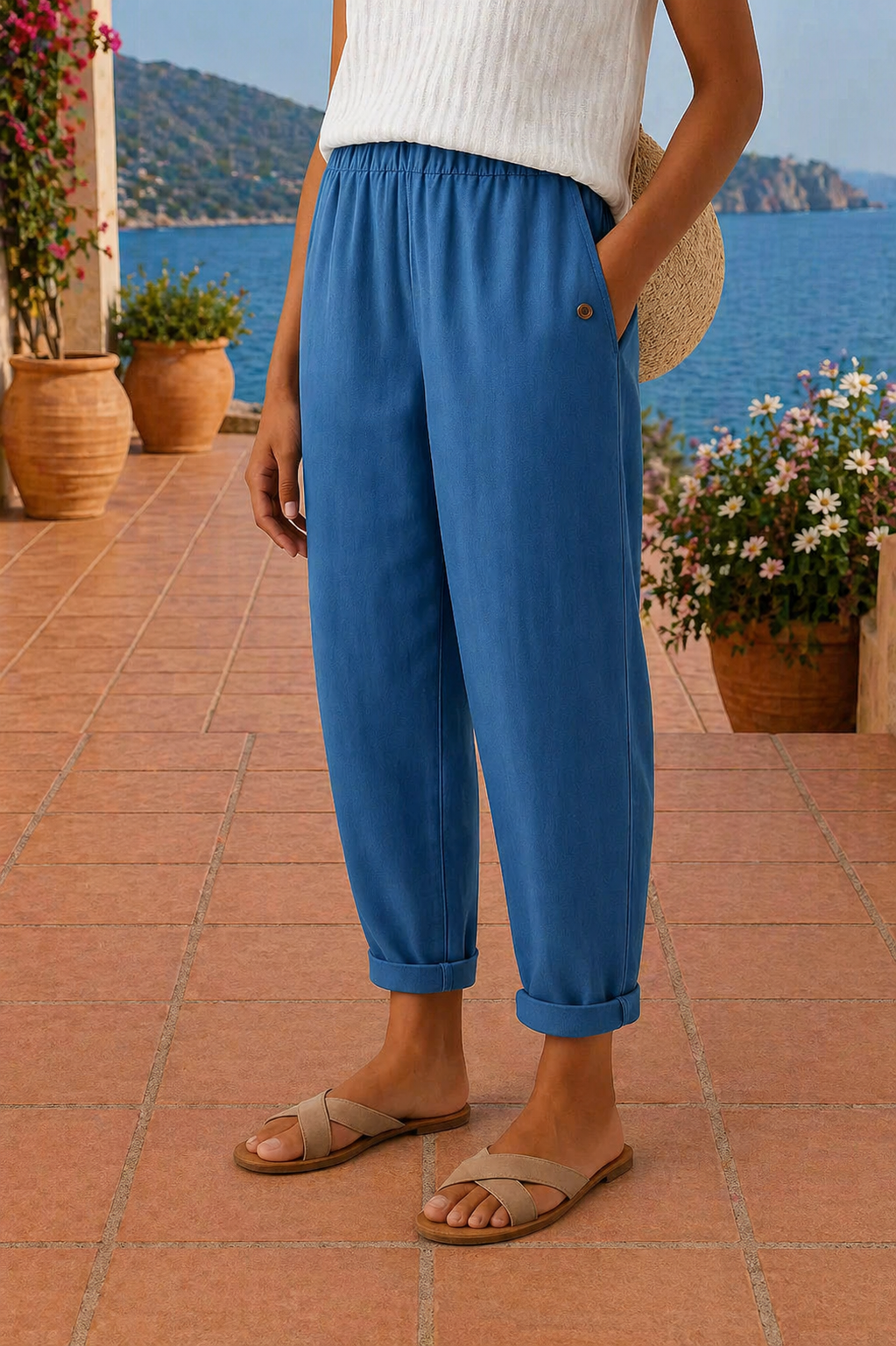 Blakely | Airy Linen Trousers