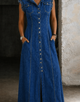 Liora | Plus Size Denim Dress