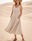 Karin | Comfortable A-Line Midi Dress